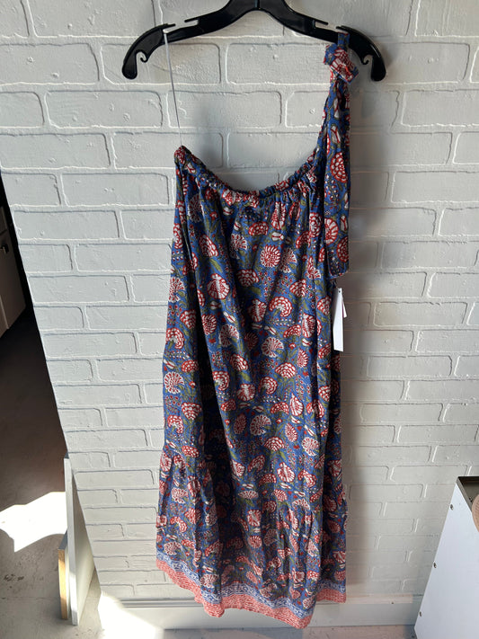 Dress Casual Maxi By Velvet In Blue & Red, Size: S