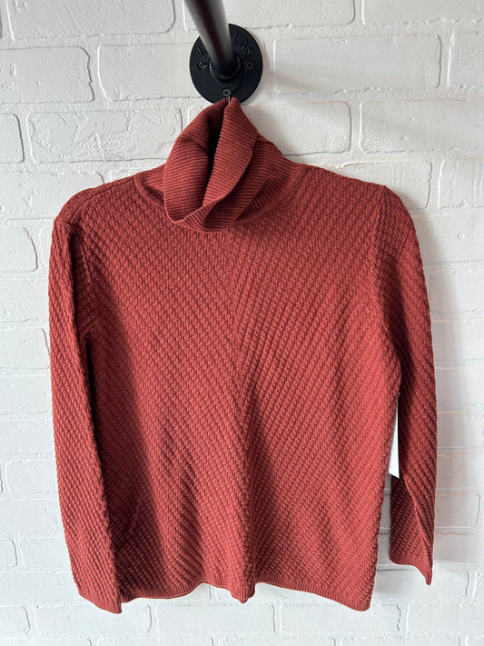 Sweater By Croft And Barrow In Orange, Size: L