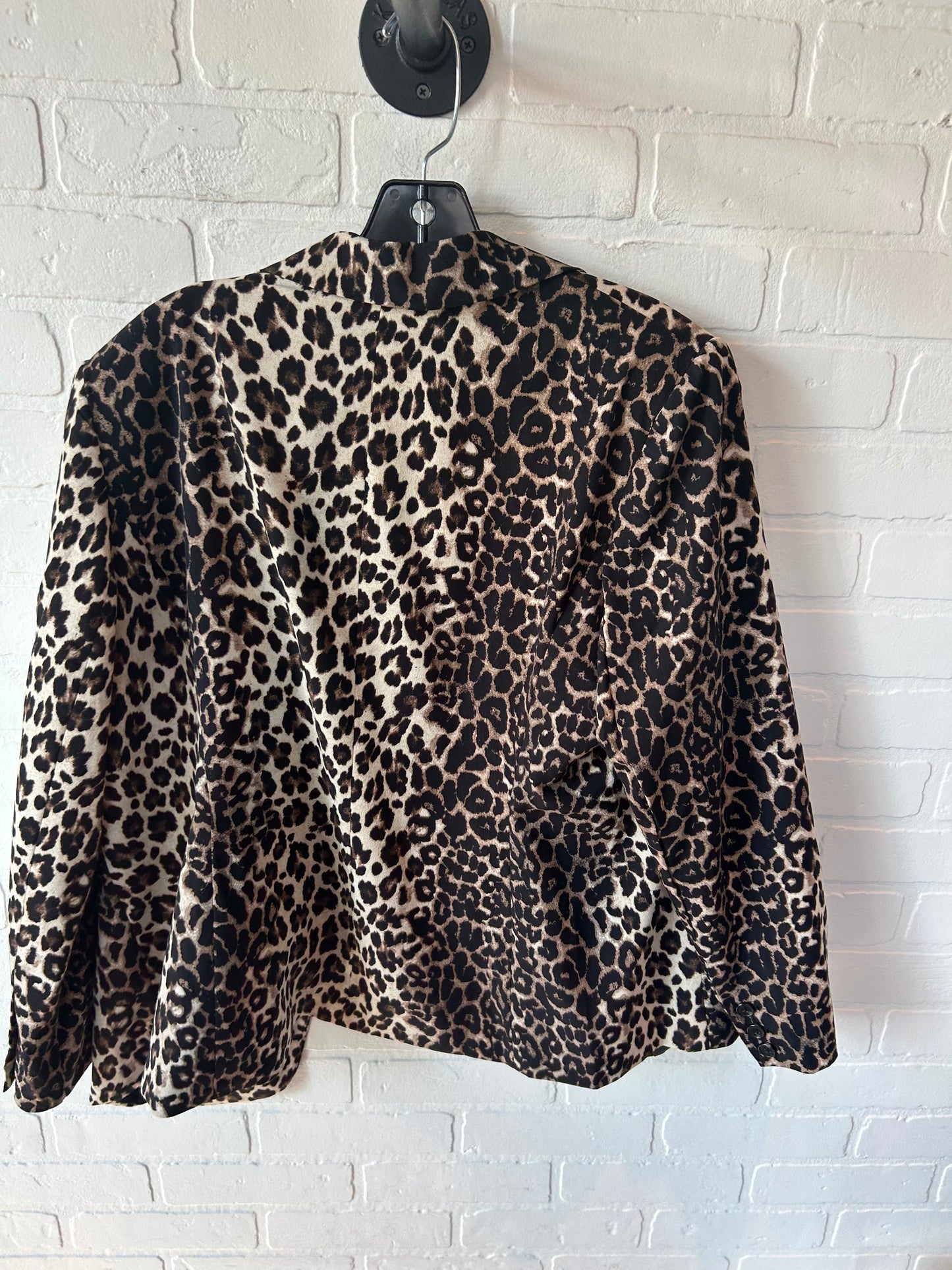 Blazer By Vince Camuto In Animal Print, Size: Xl