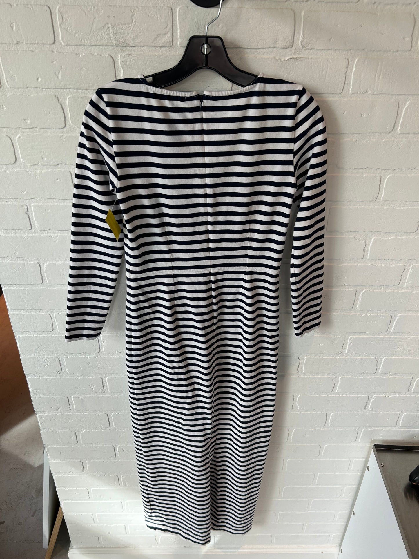 Dress Casual Maxi By J. Crew In Blue & White, Size: Xs