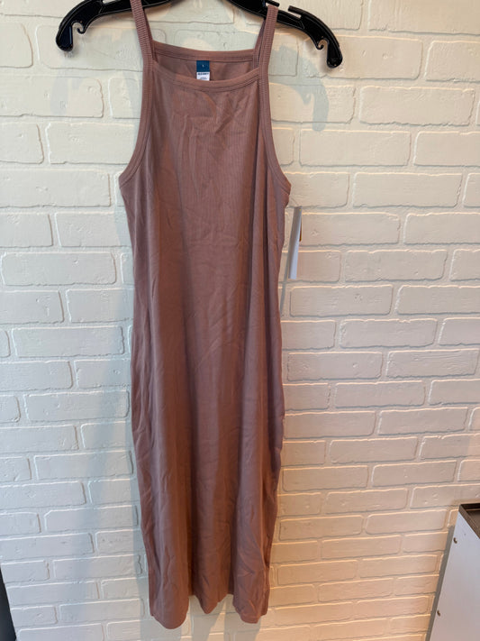 Dress Casual Midi By Old Navy In Pink, Size: L