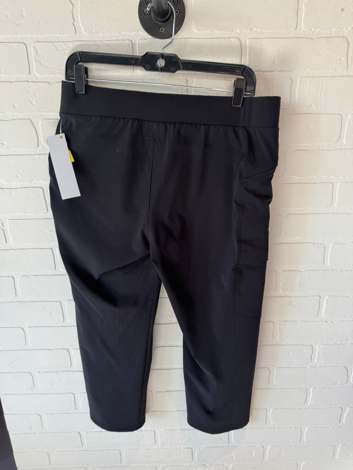 Athletic Capris By Eddie Bauer In Black, Size: L