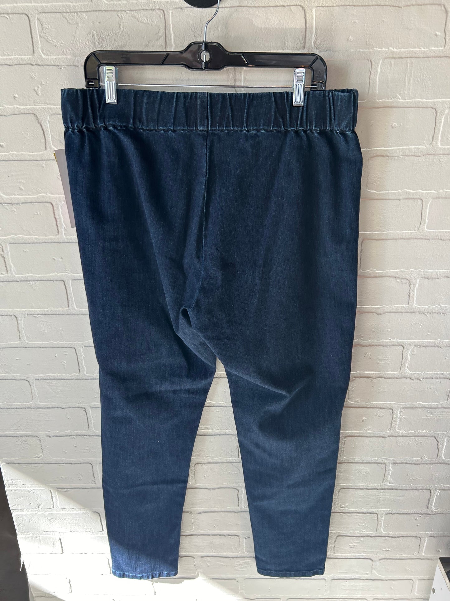 Jeans Skinny By Soft Surroundings In Blue Denim, Size: 14