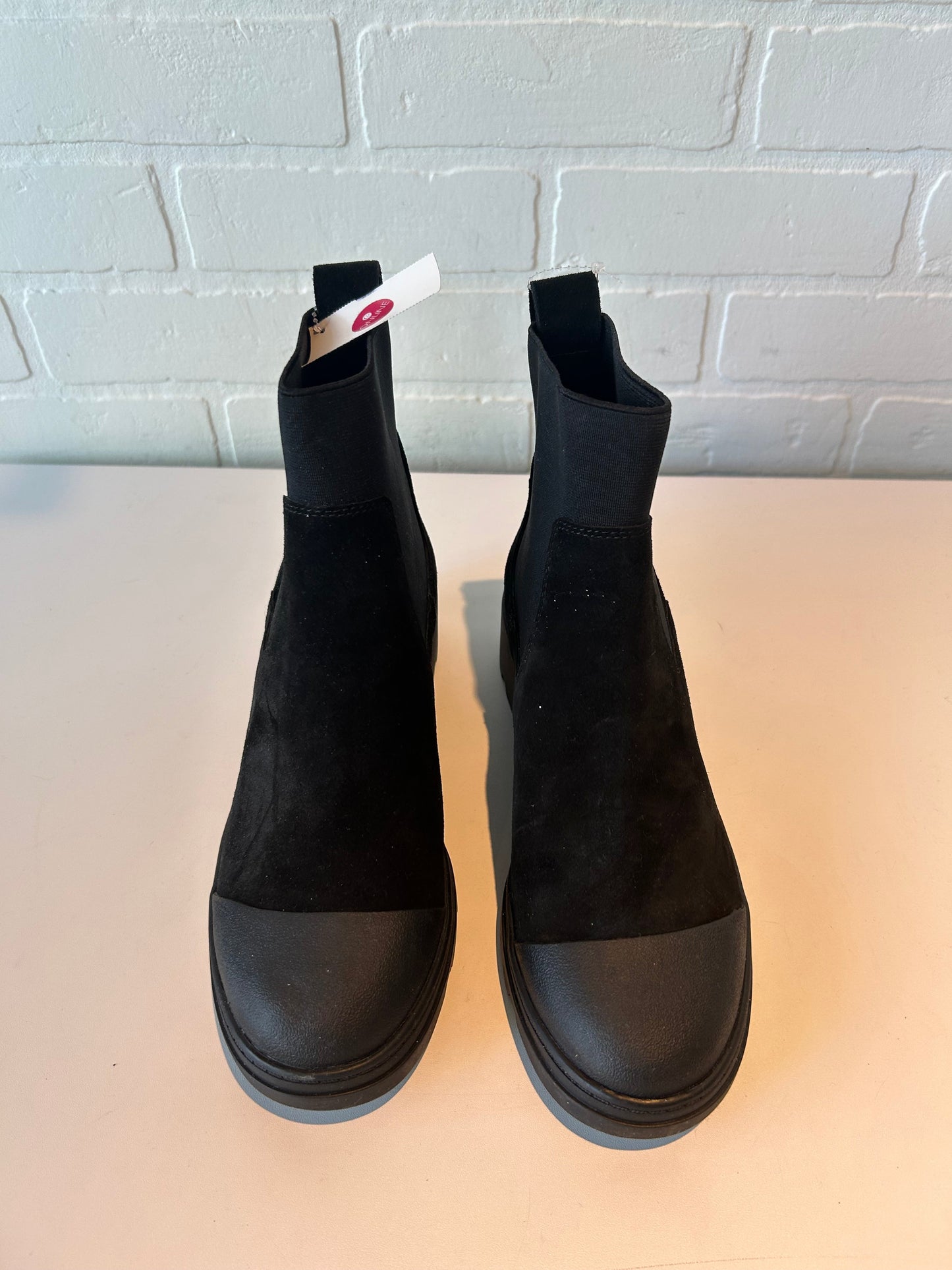 Boots Ankle Heels By Eileen Fisher In Black, Size: 7