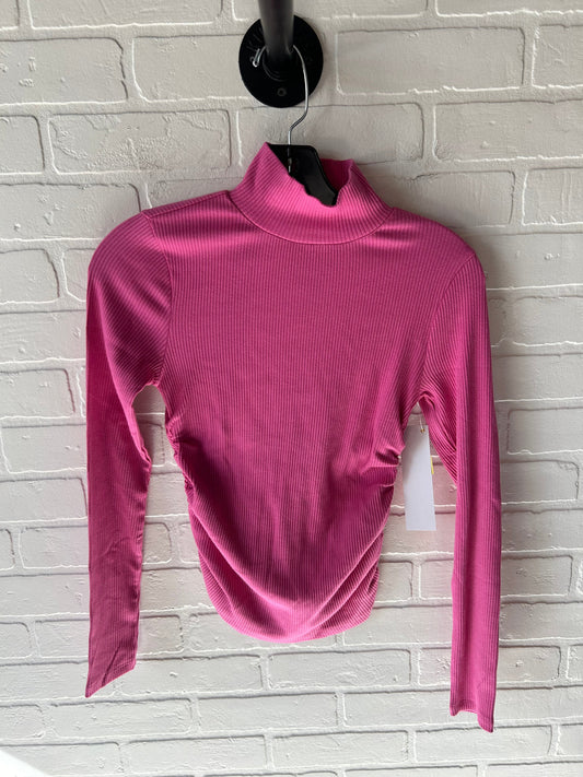 Top Long Sleeve By J. Crew In Pink, Size: Xs