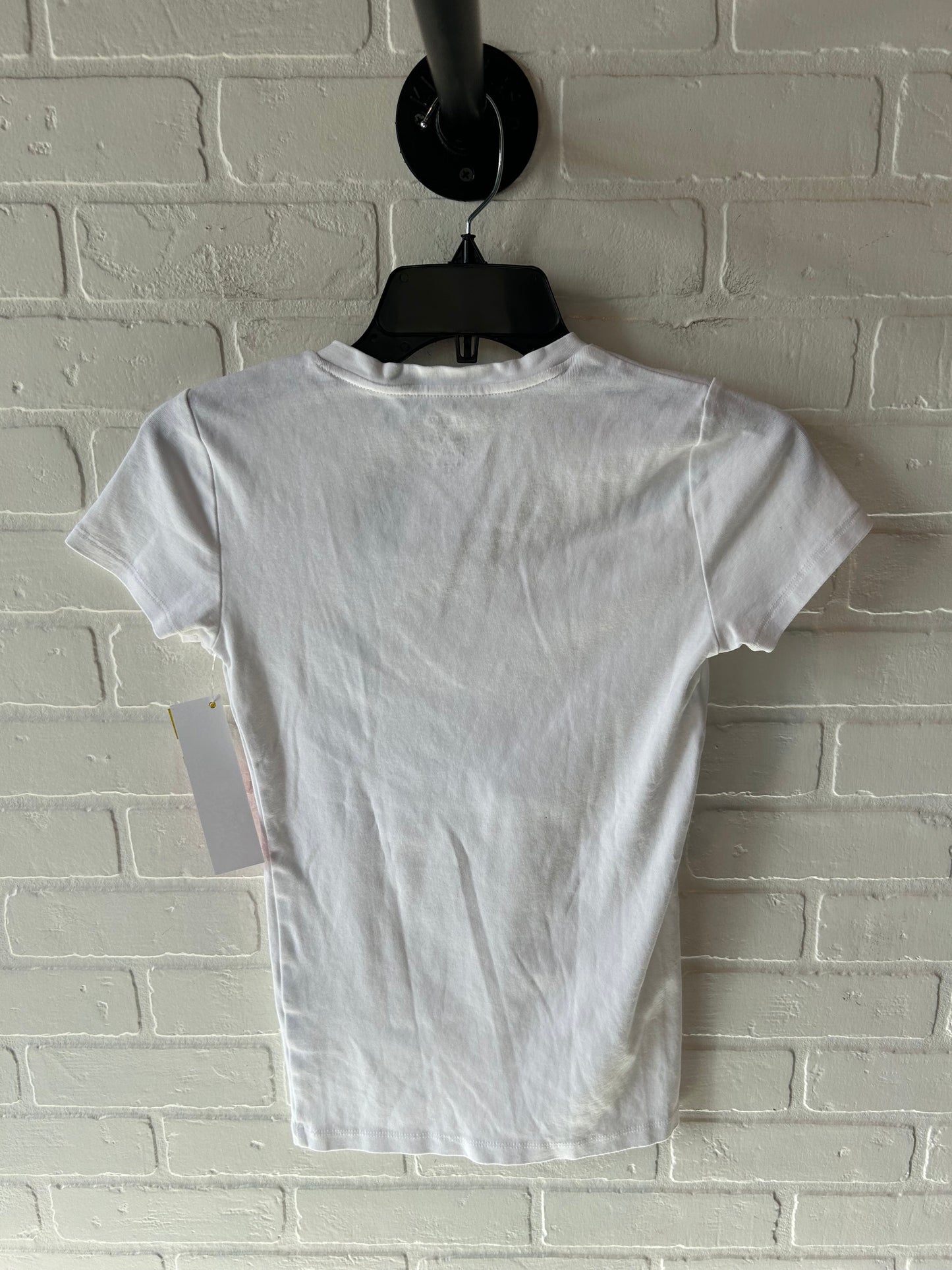 Top Short Sleeve Basic By J. Crew In White, Size: Xs