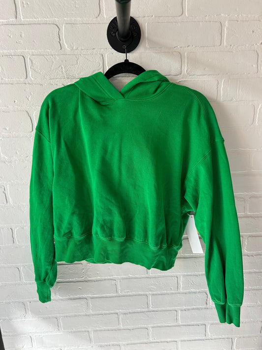 Sweatshirt Hoodie By Old Navy In Green, Size: M