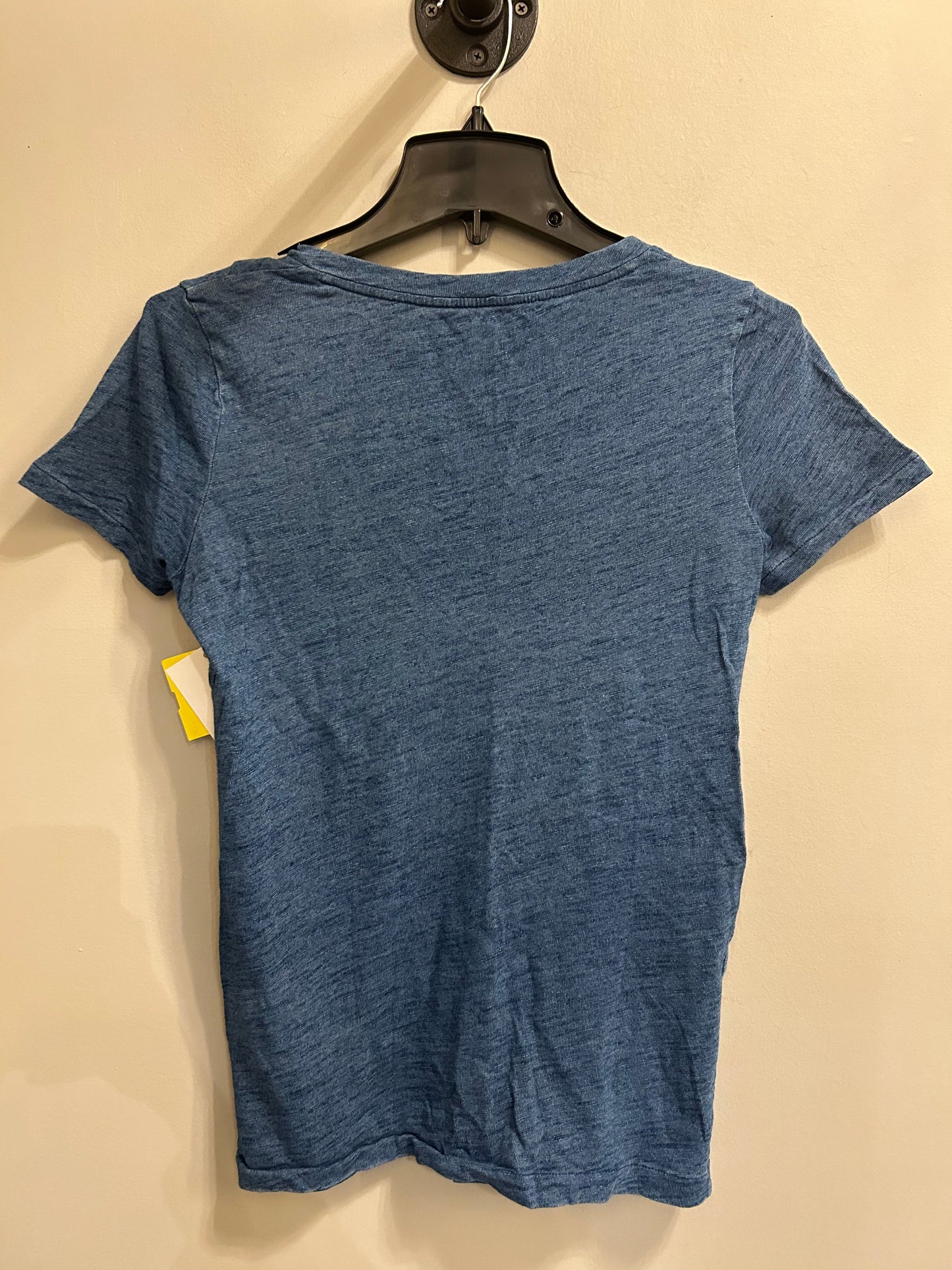 Top Short Sleeve Basic By J. Crew In Blue, Size: Xs