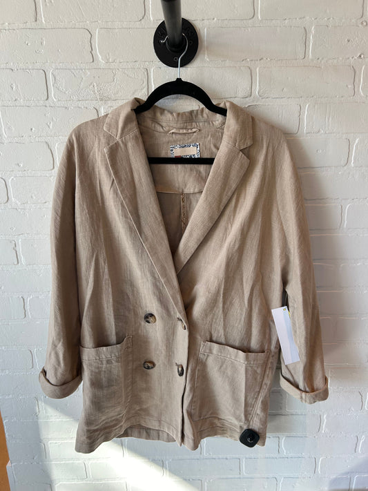 Blazer By Pilcro In Tan, Size: S