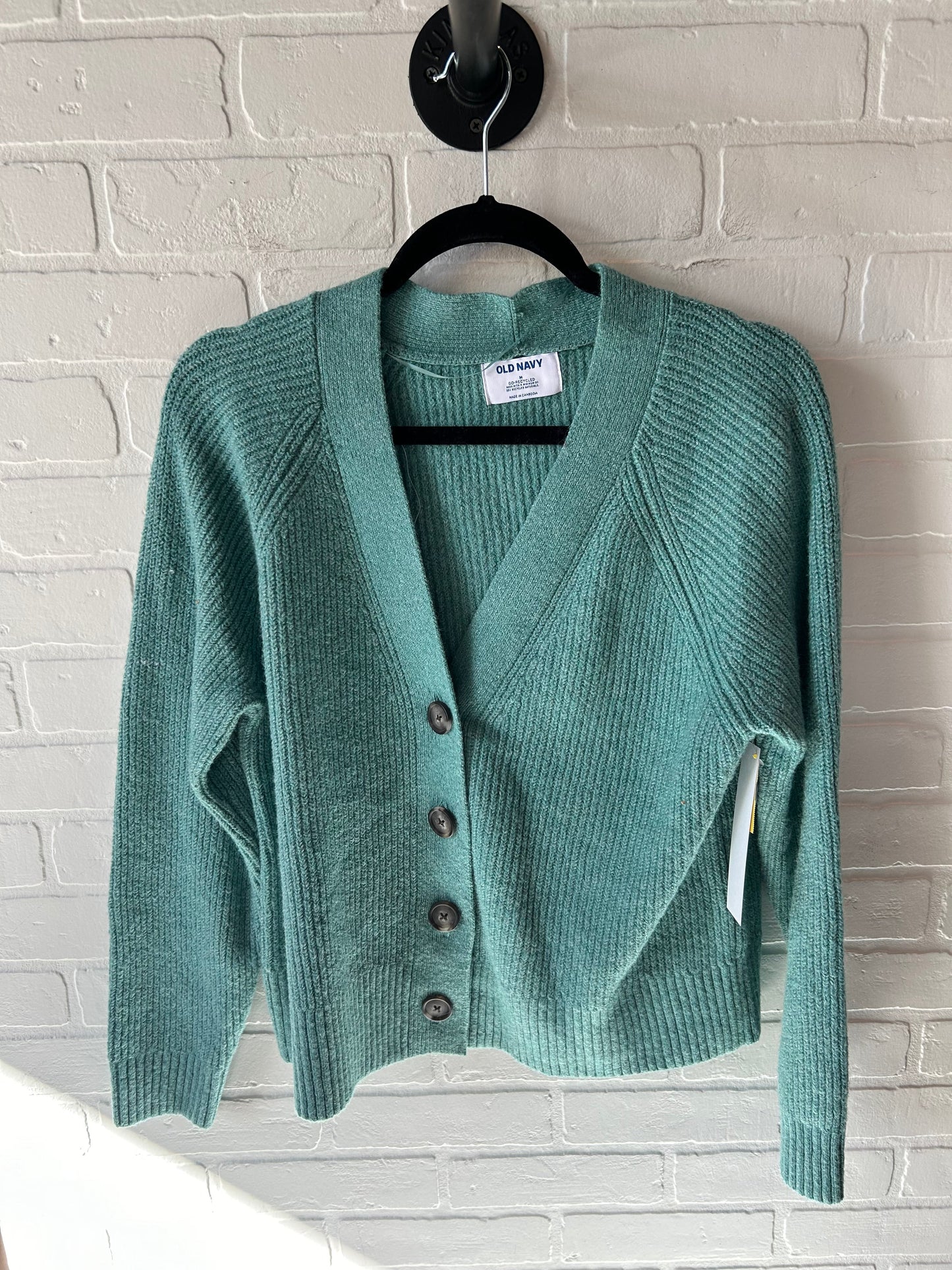 Sweater Cardigan By Old Navy In Blue, Size: M