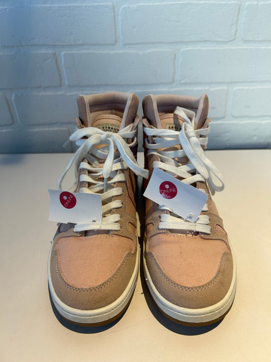 Shoes Sneakers By Levis In Pink, Size: 7.5