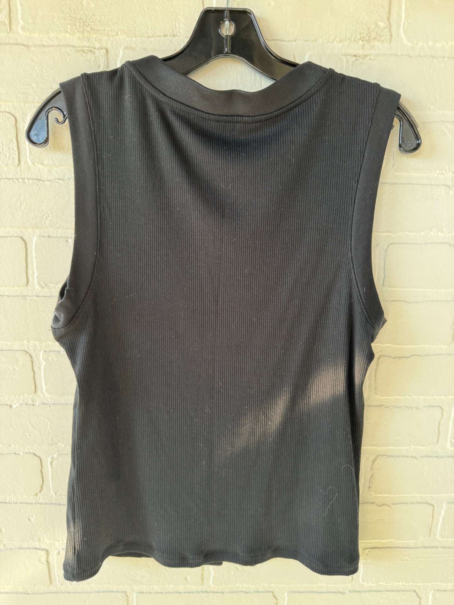 Top Sleeveless By Banana Republic In Black, Size: M