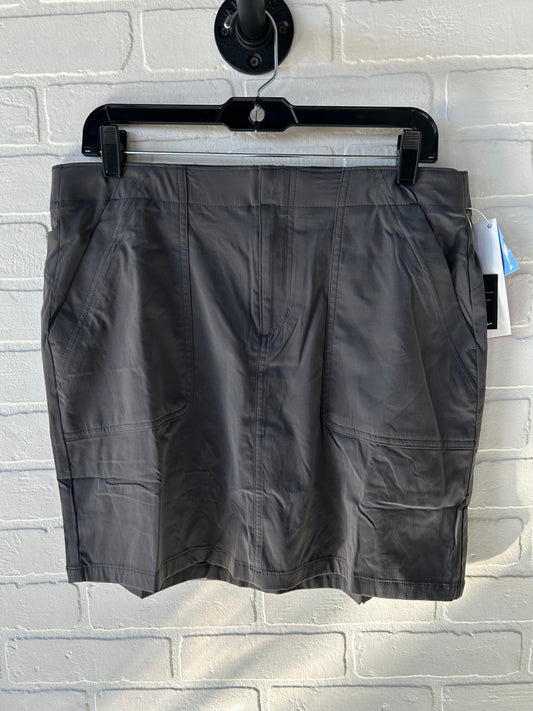 Skort By Eddie Bauer In Grey, Size: 10