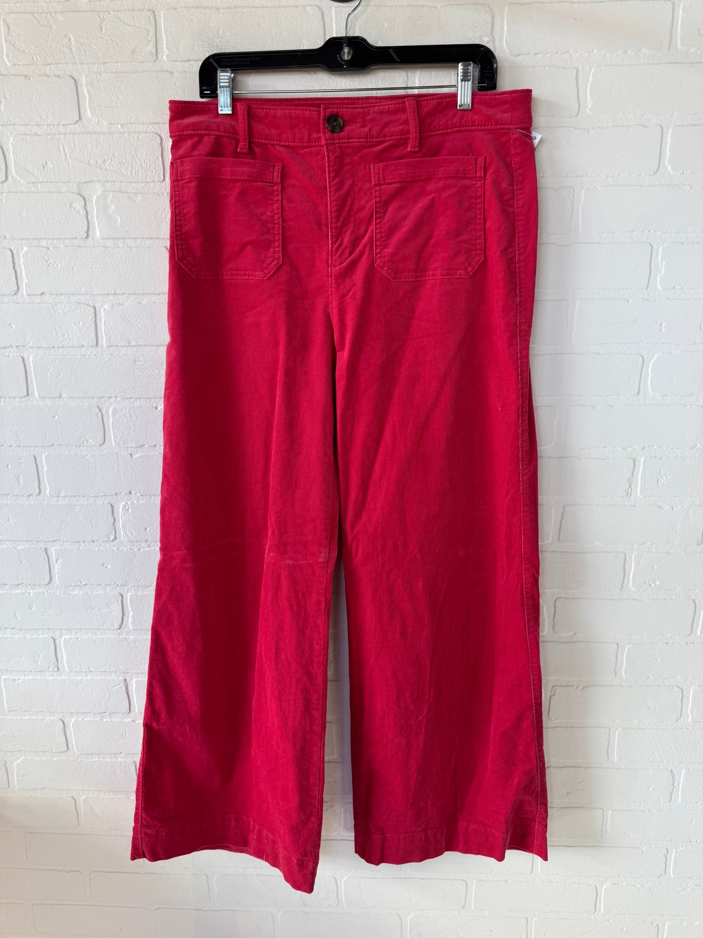 Pants Corduroy By Loft In Red, Size: 10