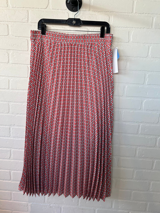 Skirt Maxi By Max Studio In Pink & White, Size: 12