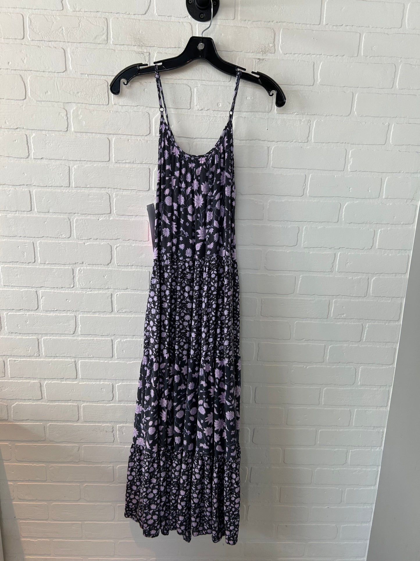 Dress Casual Midi By Universal Thread In Grey & Purple, Size: Xl