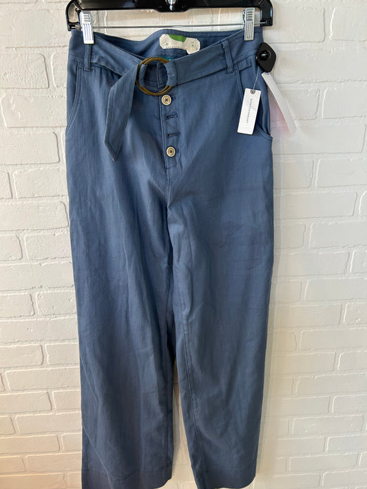 Pants Wide Leg By Anthropologie In Blue, Size: 4