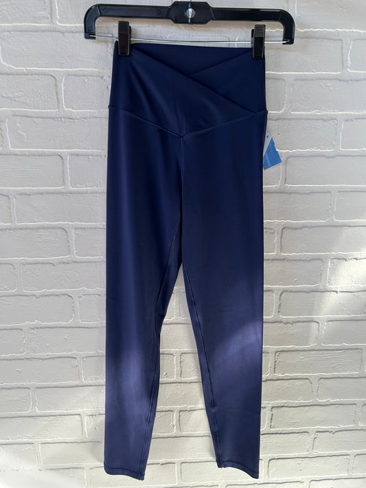 Athletic Leggings By Aerie In Blue, Size: 8