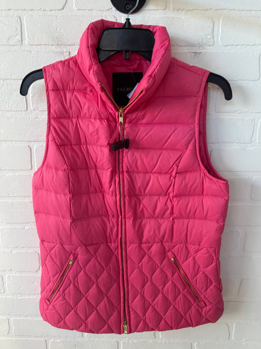 Vest Puffer & Quilted By Talbots In Pink, Size: S