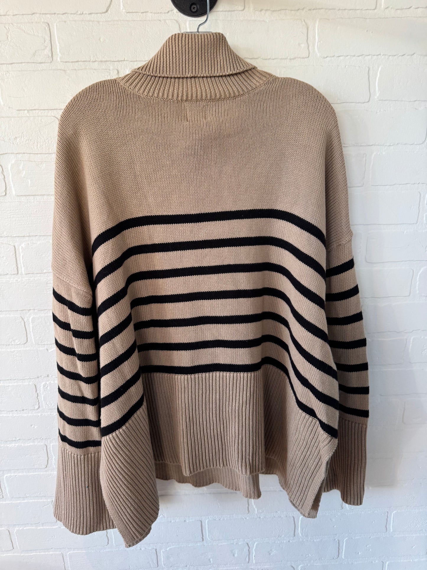 Sweater By Gap In Black & Tan, Size: Xxl