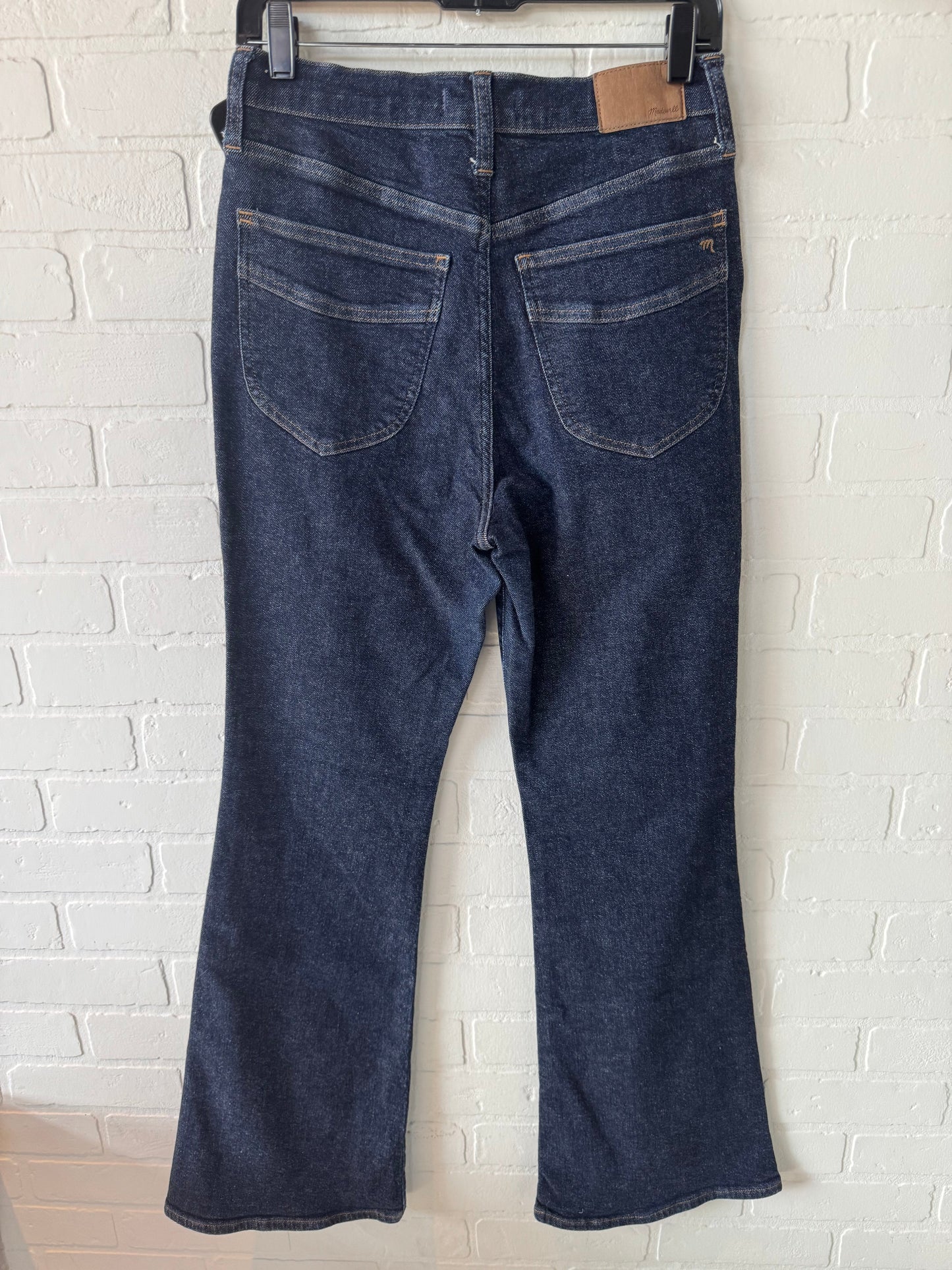 Jeans Flared By Madewell In Blue Denim, Size: 4