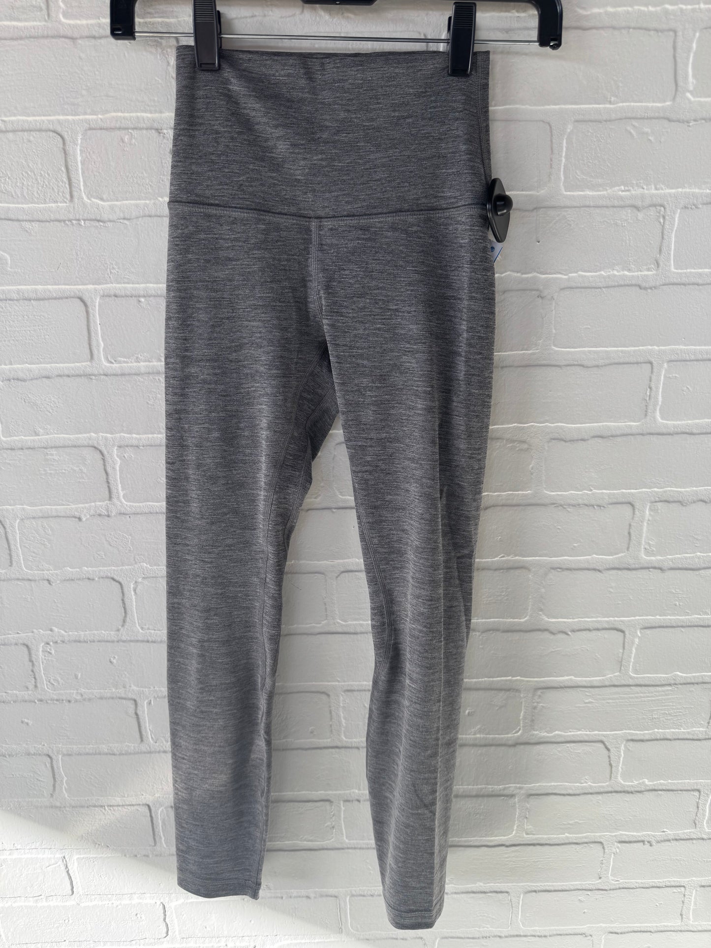 Athletic Leggings By Lululemon In Grey, Size: 2