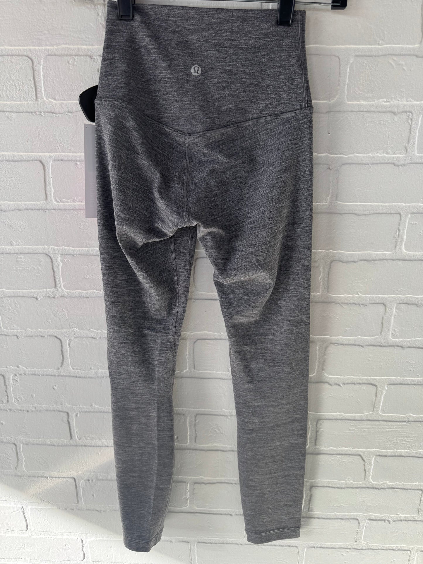 Athletic Leggings By Lululemon In Grey, Size: 2