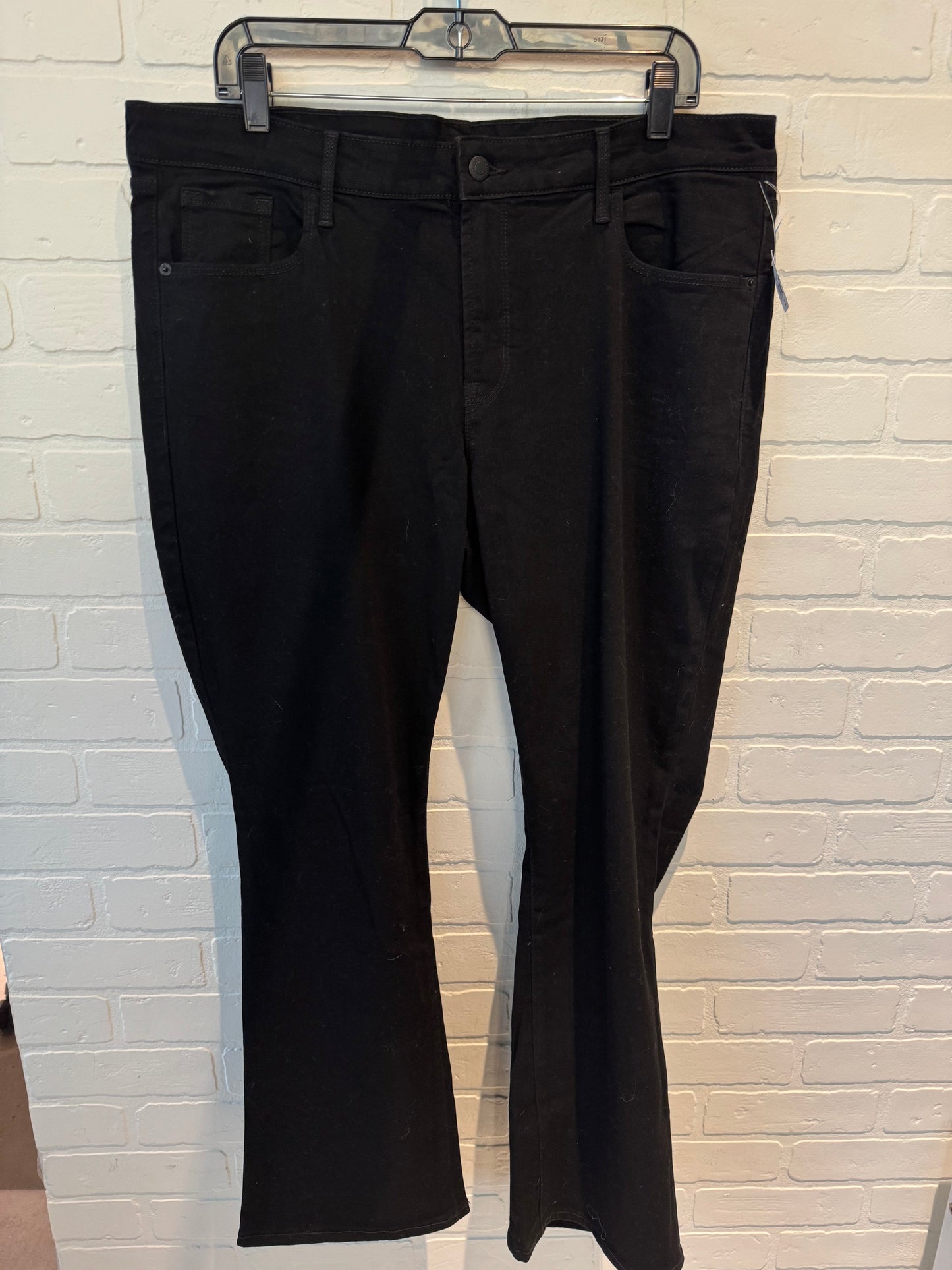 Jeans Straight By Old Navy In Black, Size: 16