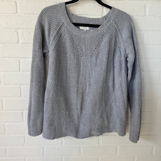 Sweater By Lucky Brand In Grey, Size: S