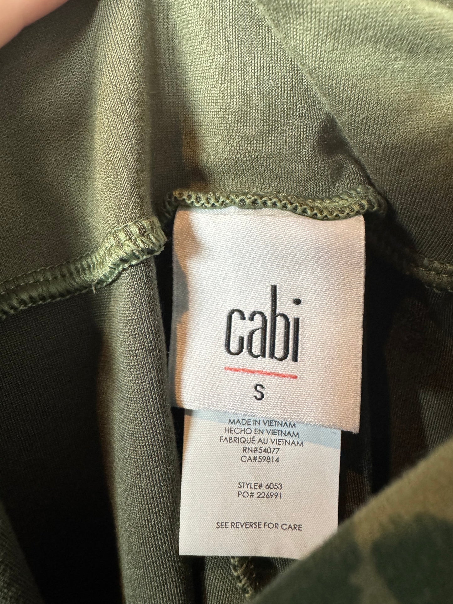 Athletic Pants By Cabi In Green, Size: 4