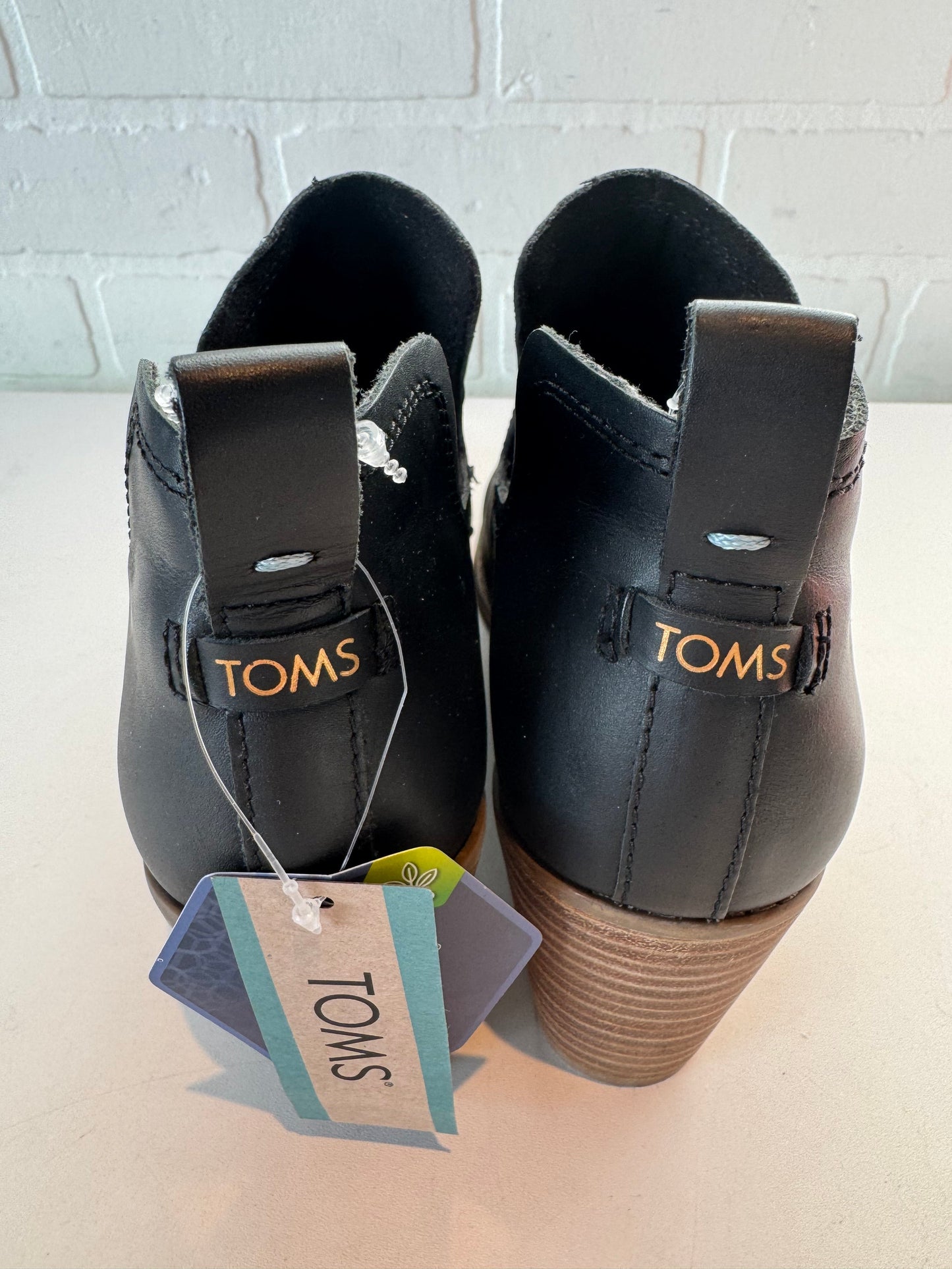 Shoes Heels Wedge By Toms In Black, Size: 8