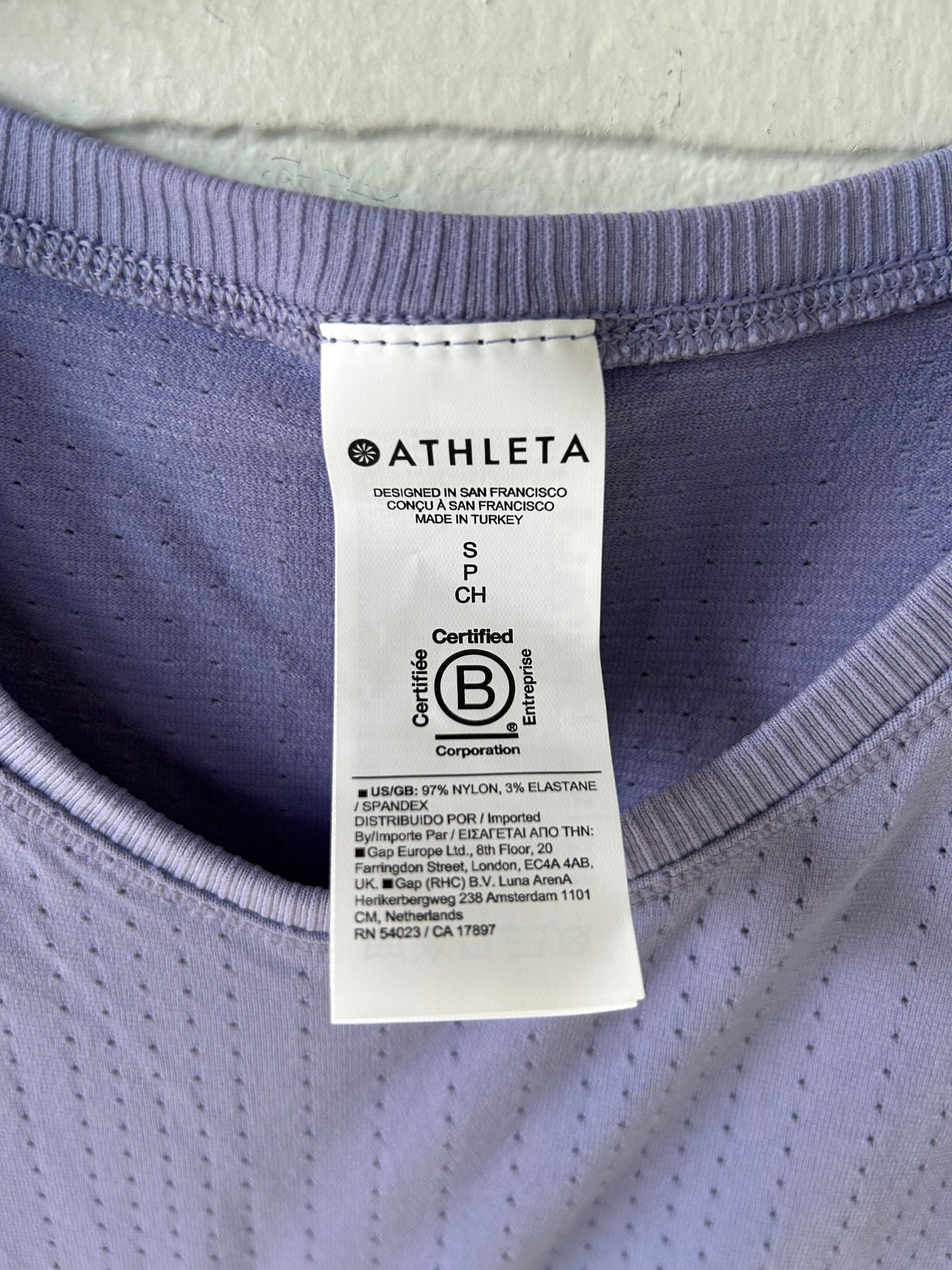 Athletic Tank Top By Athleta In Purple, Size: S