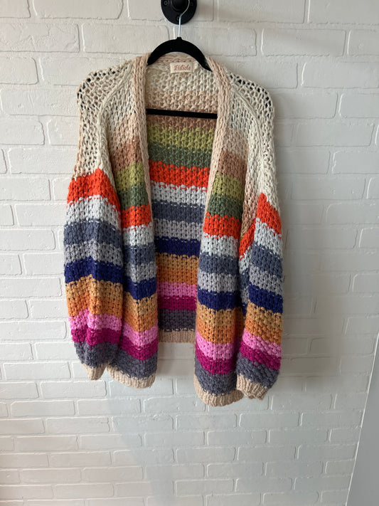 Sweater Cardigan By Listicle In Multi-colored, Size: M