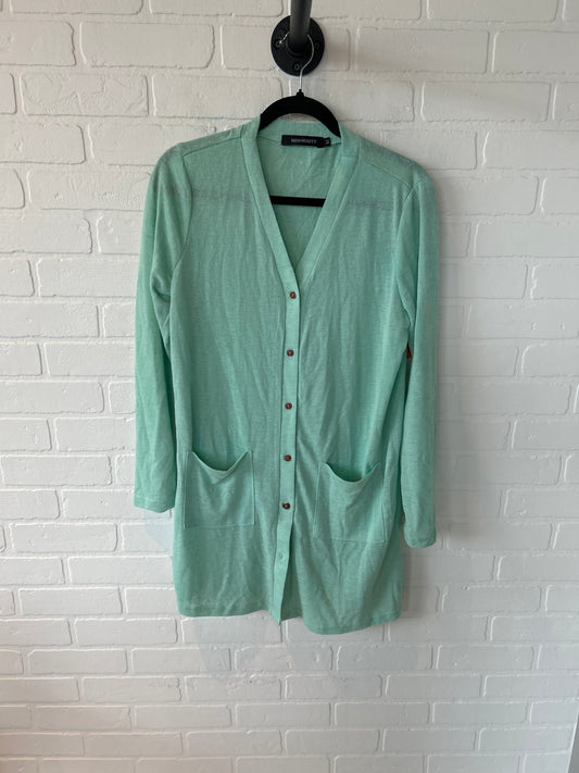 Cardigan By Clothes Mentor In Green, Size: M