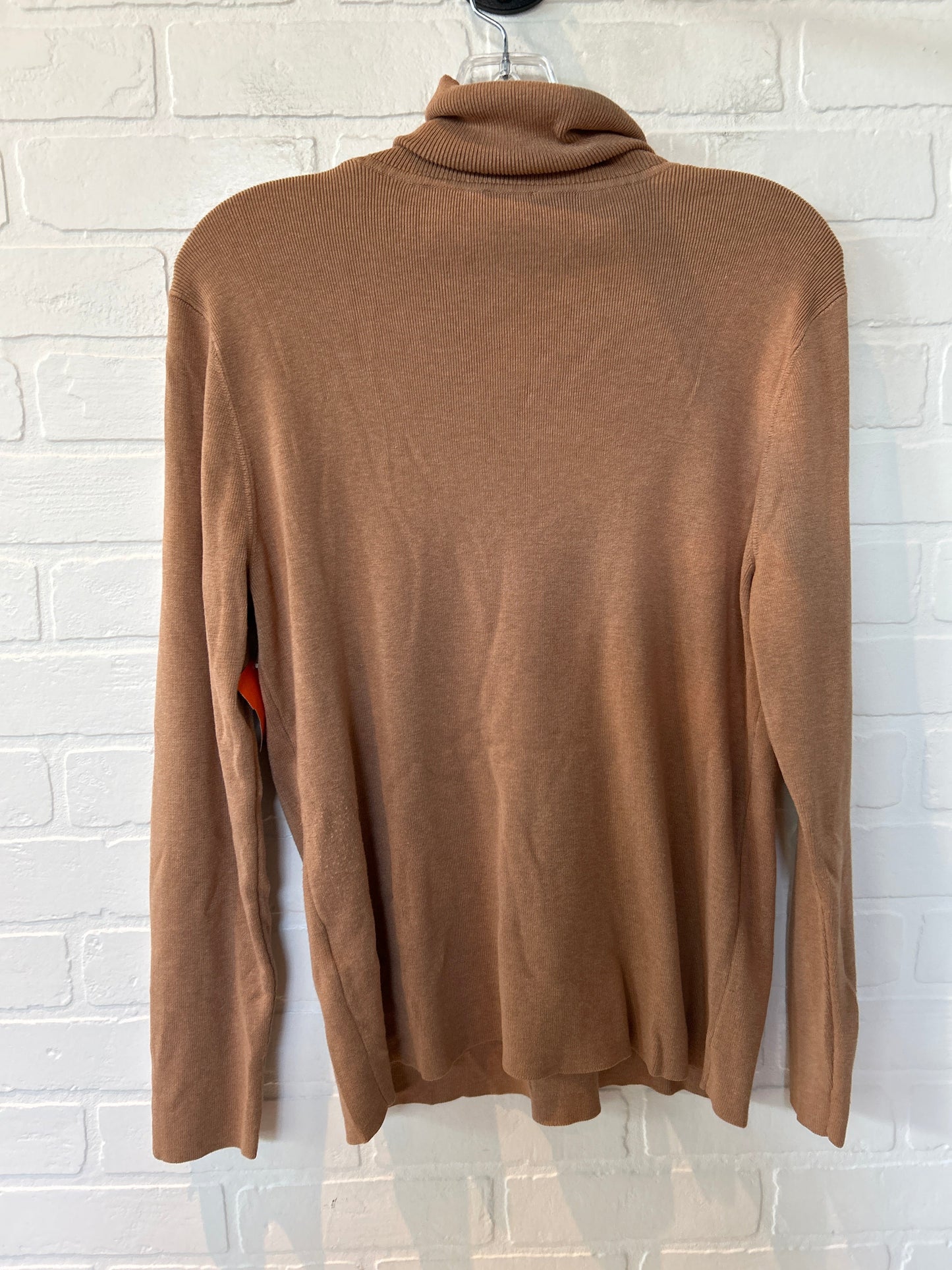 Tan Top Long Sleeve Chicos, Size L