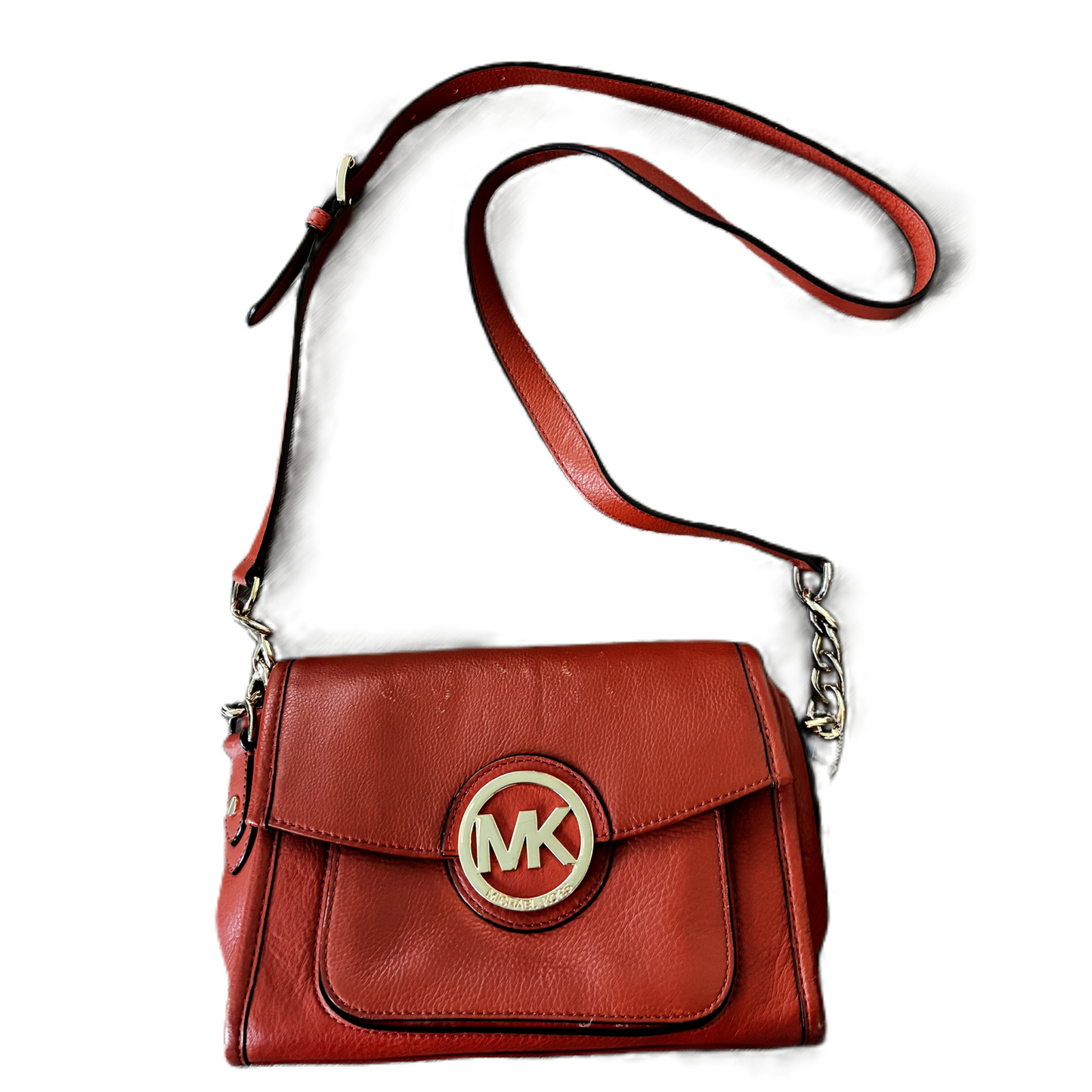 Crossbody Leather By Michael By Michael Kors, Size: Small