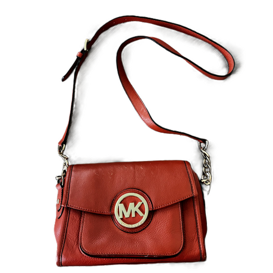 Crossbody Leather By Michael By Michael Kors, Size: Small