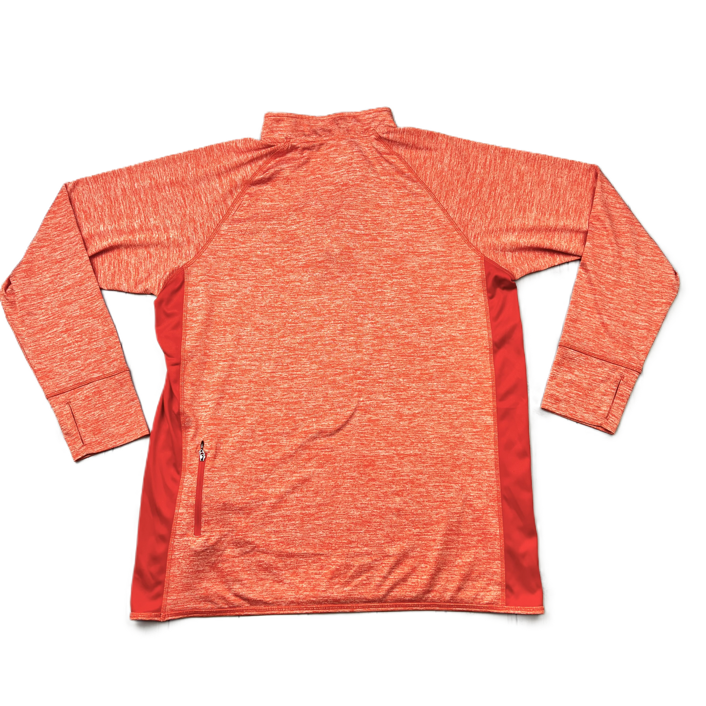 Orange Athletic Jacket By Baw, Size: L