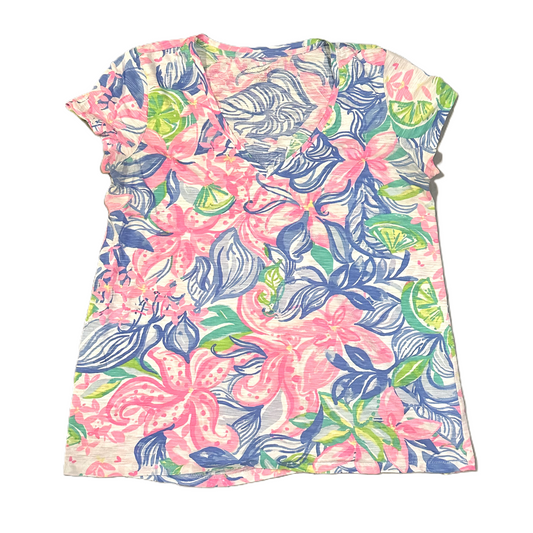 Top Short Sleeve Designer By Lilly Pulitzer  Size: S