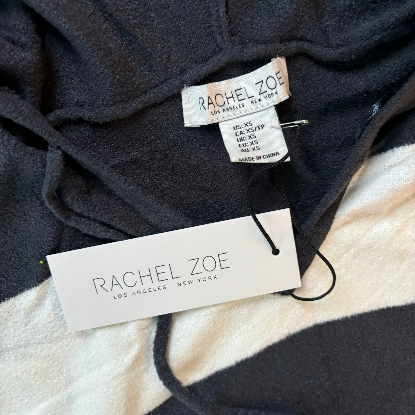 Lounge Set Pants By Rachel Zoe In Grey & White, Size: Xs