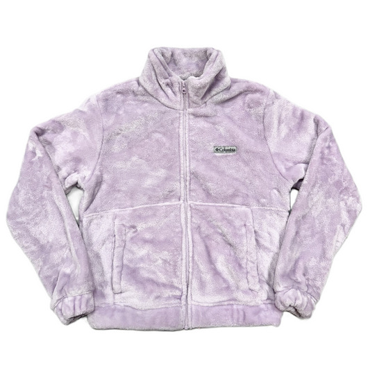 Jacket Fleece By Columbia In Purple, Size: S