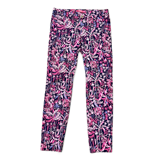 Pink Blue Pants Designer By Lilly Pulitzer, Size: 2