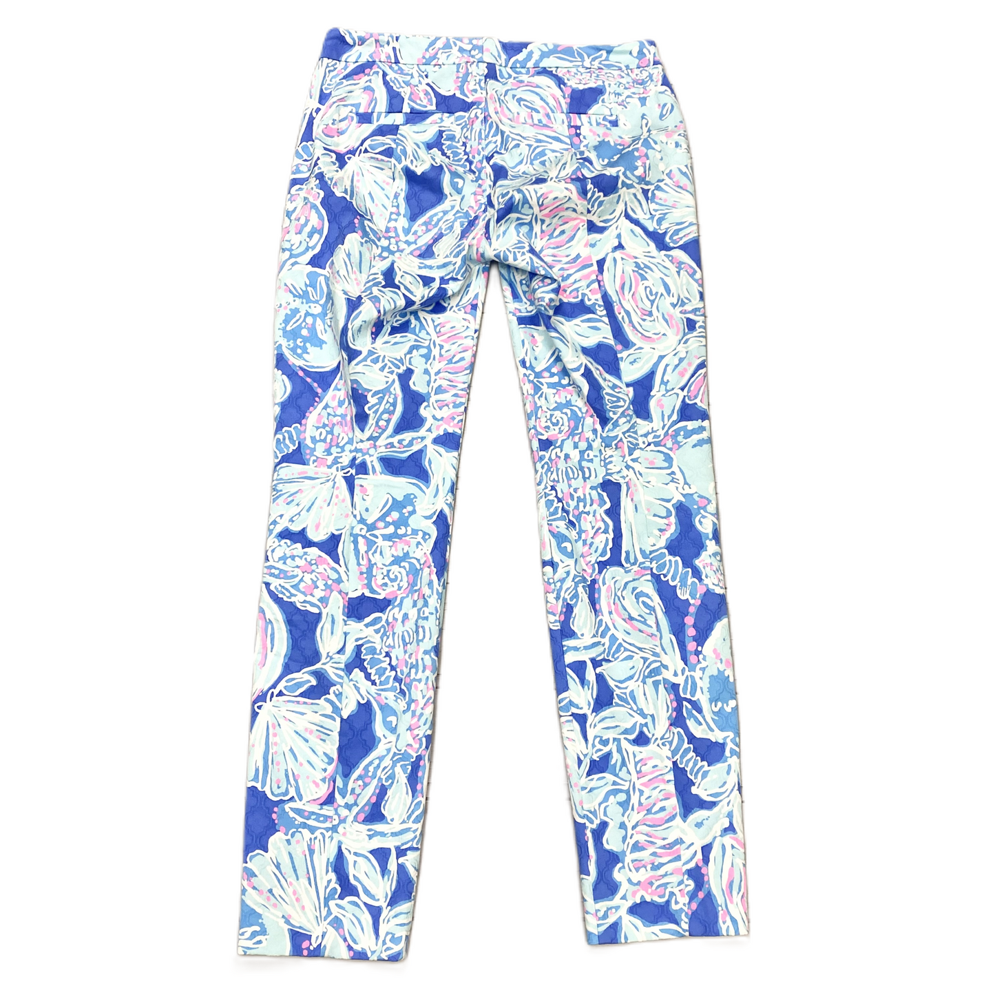 Blue White Pants Designer By Lilly Pulitzer, Size: 2