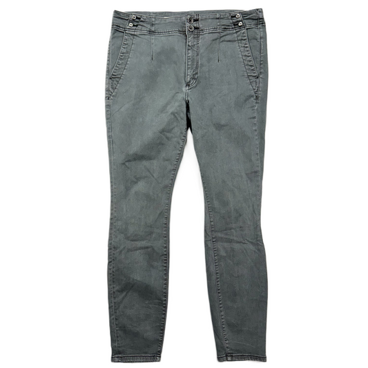 Jeans Skinny By Pilcro In Grey Denim, Size: 14tall