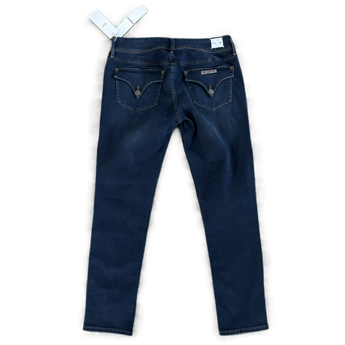 Jeans Skinny By Hudson In Blue Denim, Size: 6