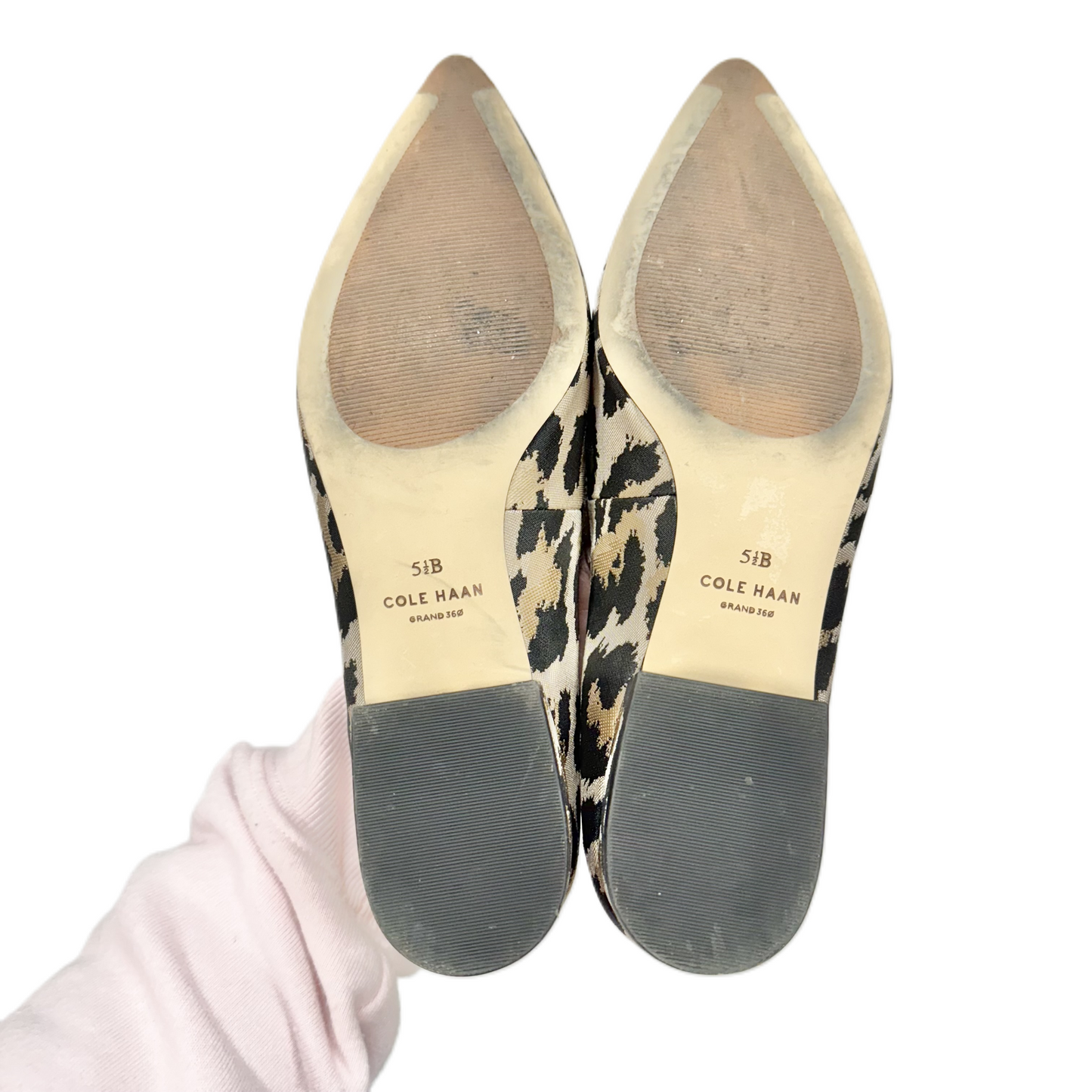 Shoes Flats By Cole-haan In Animal Print, Size: 5.5