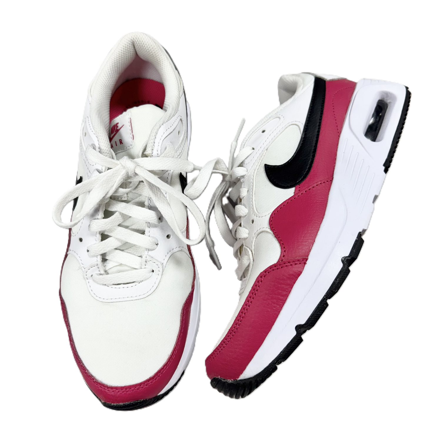 Shoes Sneakers By Nike In Pink & White, Size: 8.5