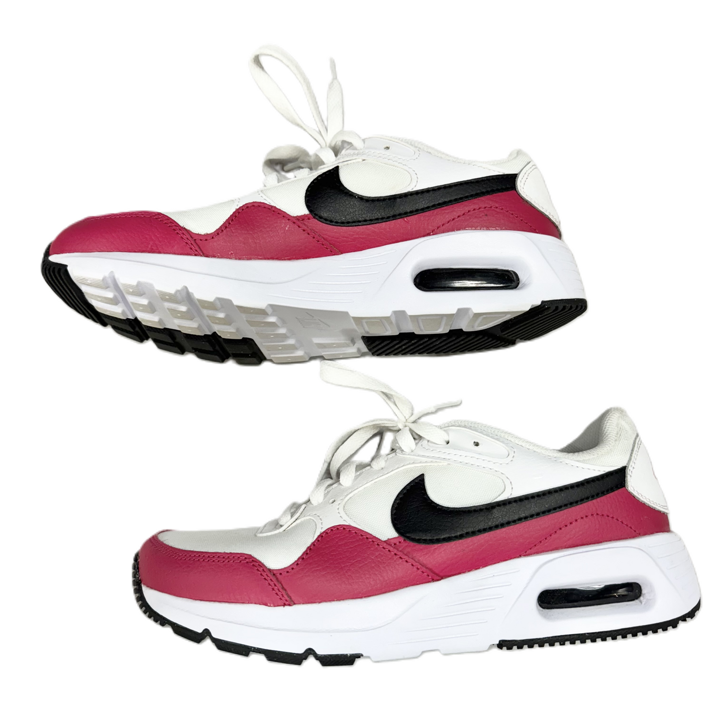 Shoes Sneakers By Nike In Pink & White, Size: 8.5