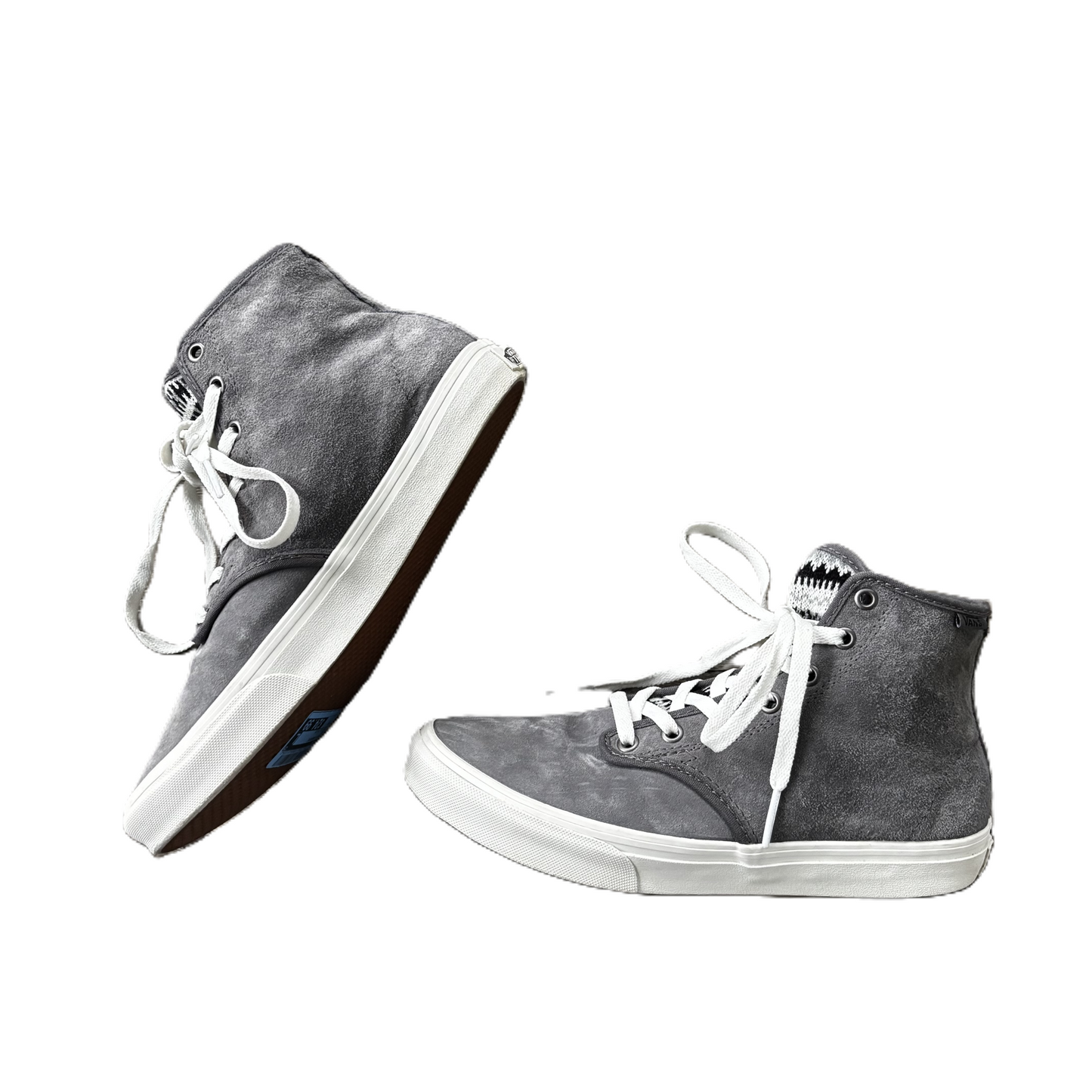 Shoes Sneakers By Vans In Grey, Size: 9