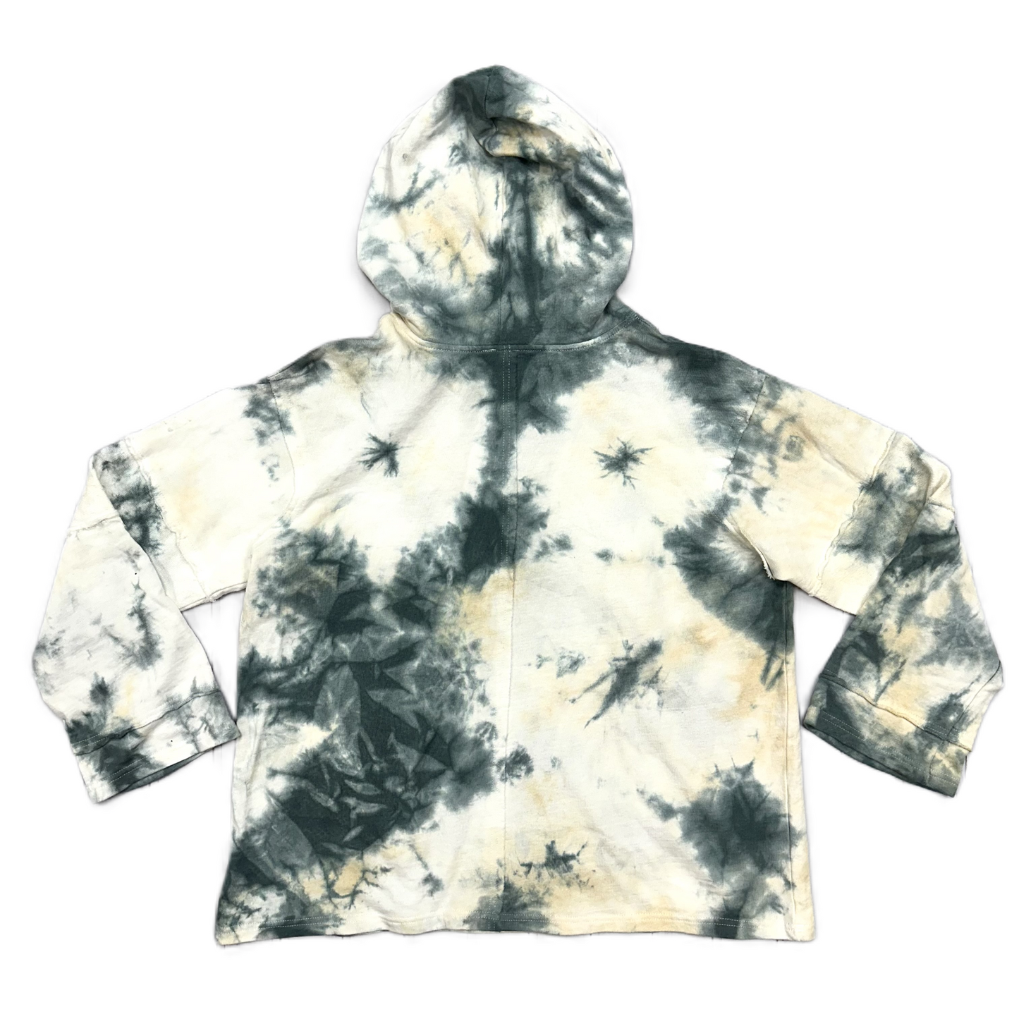 Sweatshirt Hoodie By Pol In Tie Dye Print, Size: L